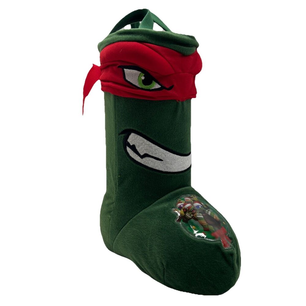 Teenage Mutant Ninja Turtles‎ TMNT Raphael Christmas Stocking Nickelodeon Large